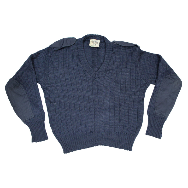 British Women's RAF Blue Grey Commando Sweater