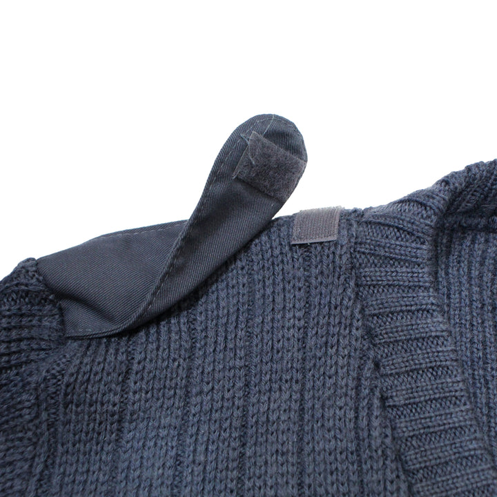 British Women's RAF Blue Grey Commando Sweater