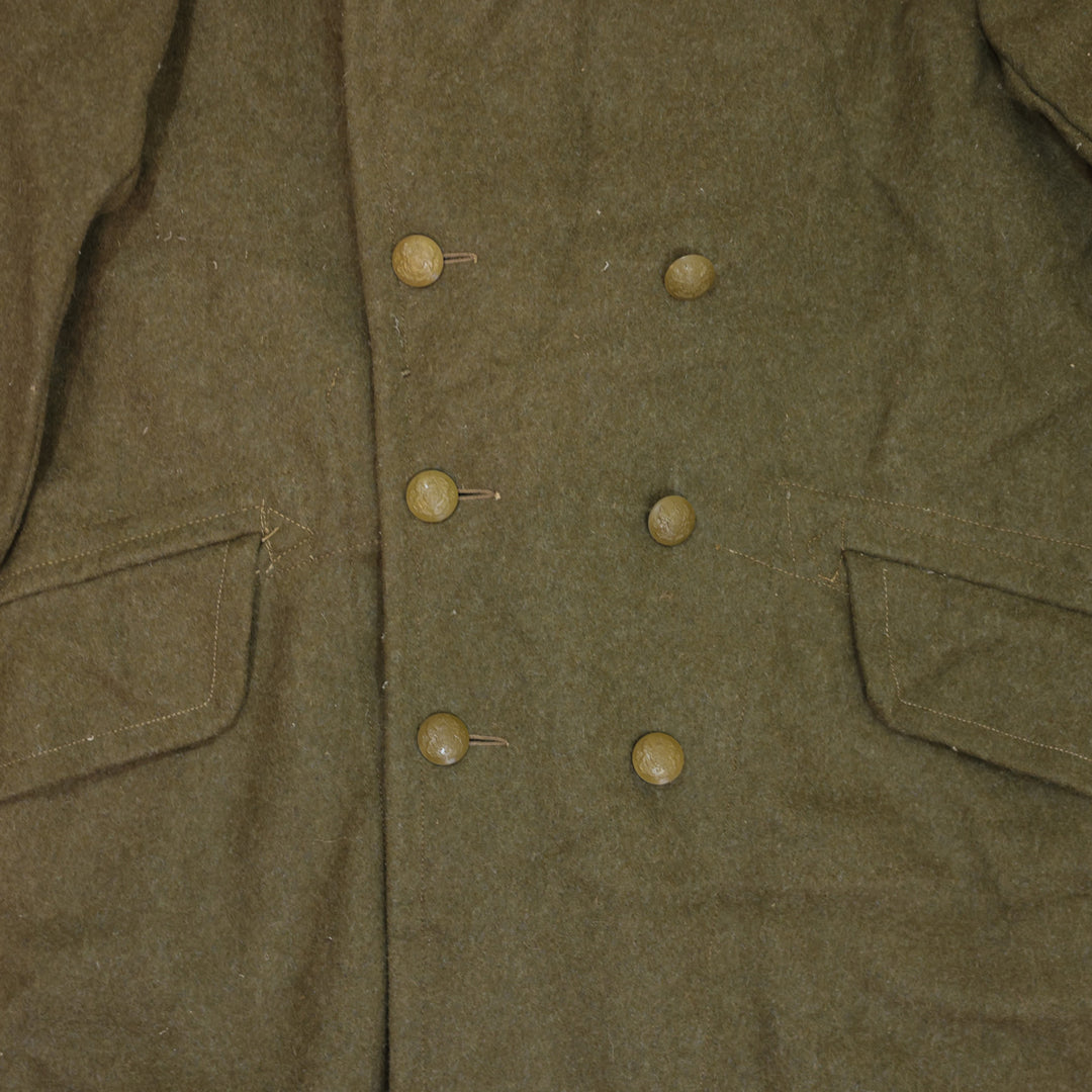 British Heavy Wool Overcoat