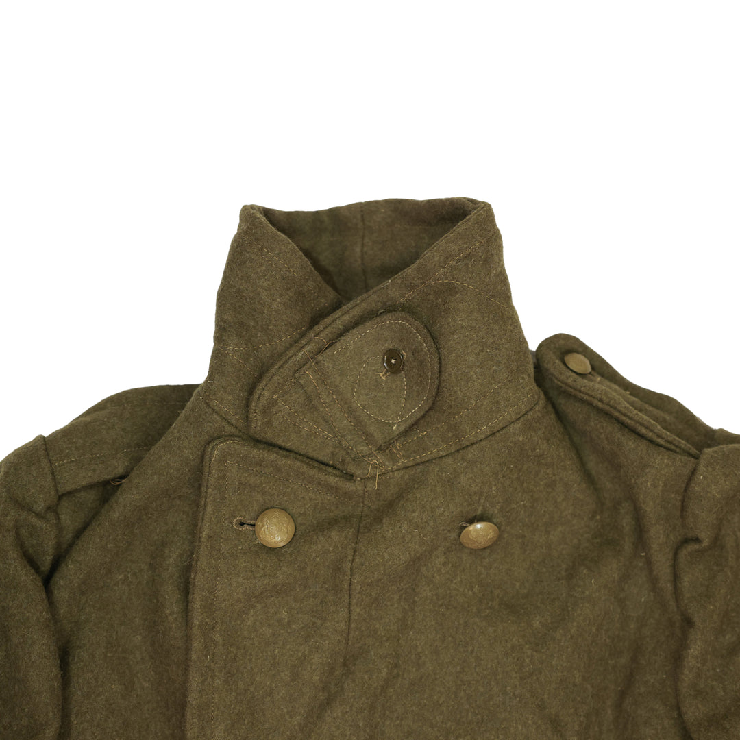 British Heavy Wool Overcoat