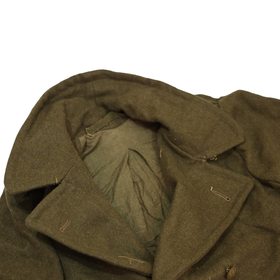 British Heavy Wool Overcoat