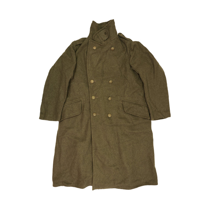 British Heavy Wool Overcoat