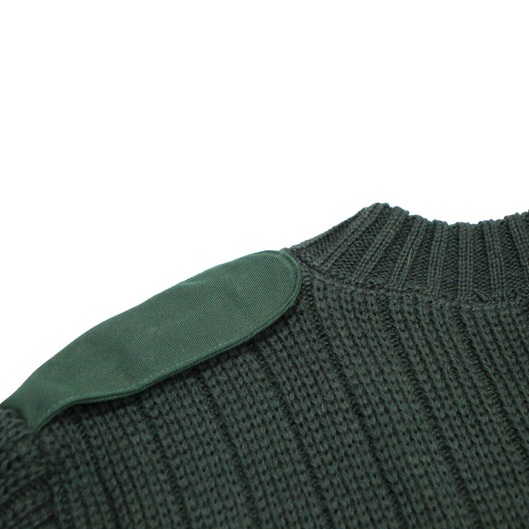 British Women's Dark Green Wool Pully Sweater