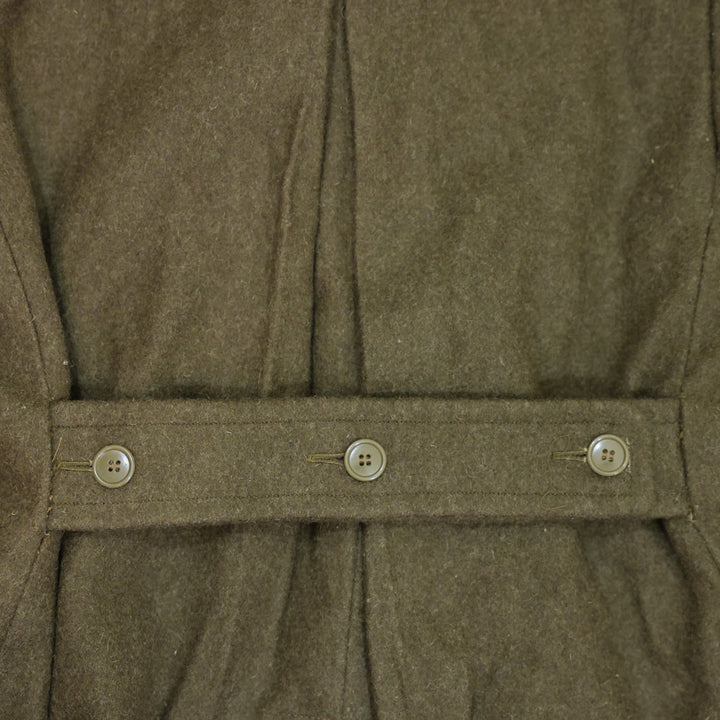 Greek Heavy Wool Overcoat