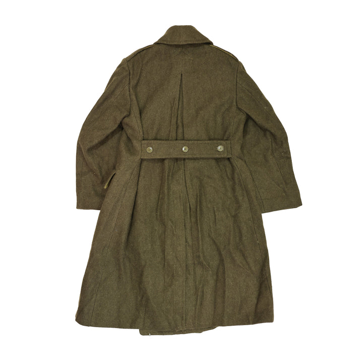 Greek Heavy Wool Overcoat