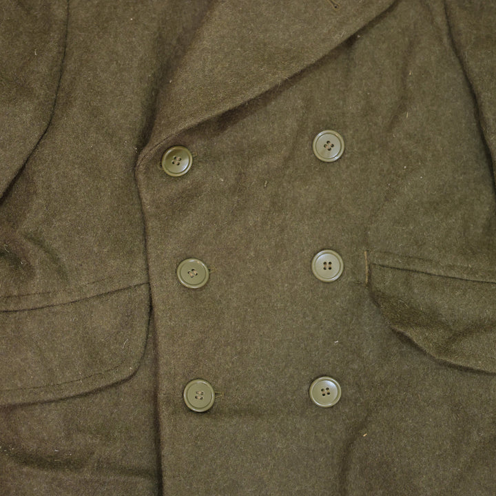 Greek Heavy Wool Overcoat