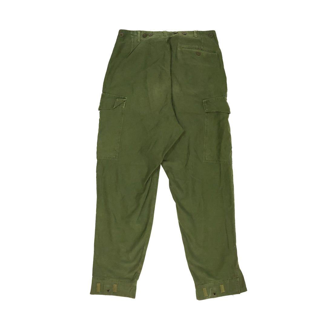 Swedish Combat Cargo Pants 1960's-1980's