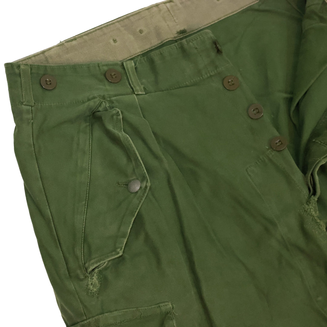 Swedish Combat Cargo Pants 1960's-1980's