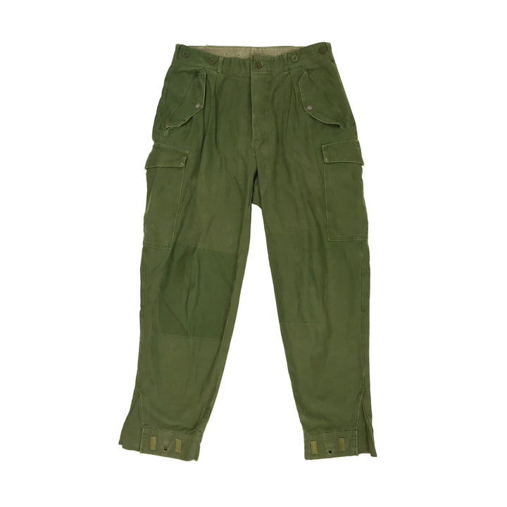 Swedish Combat Cargo Pants 1960's-1980's