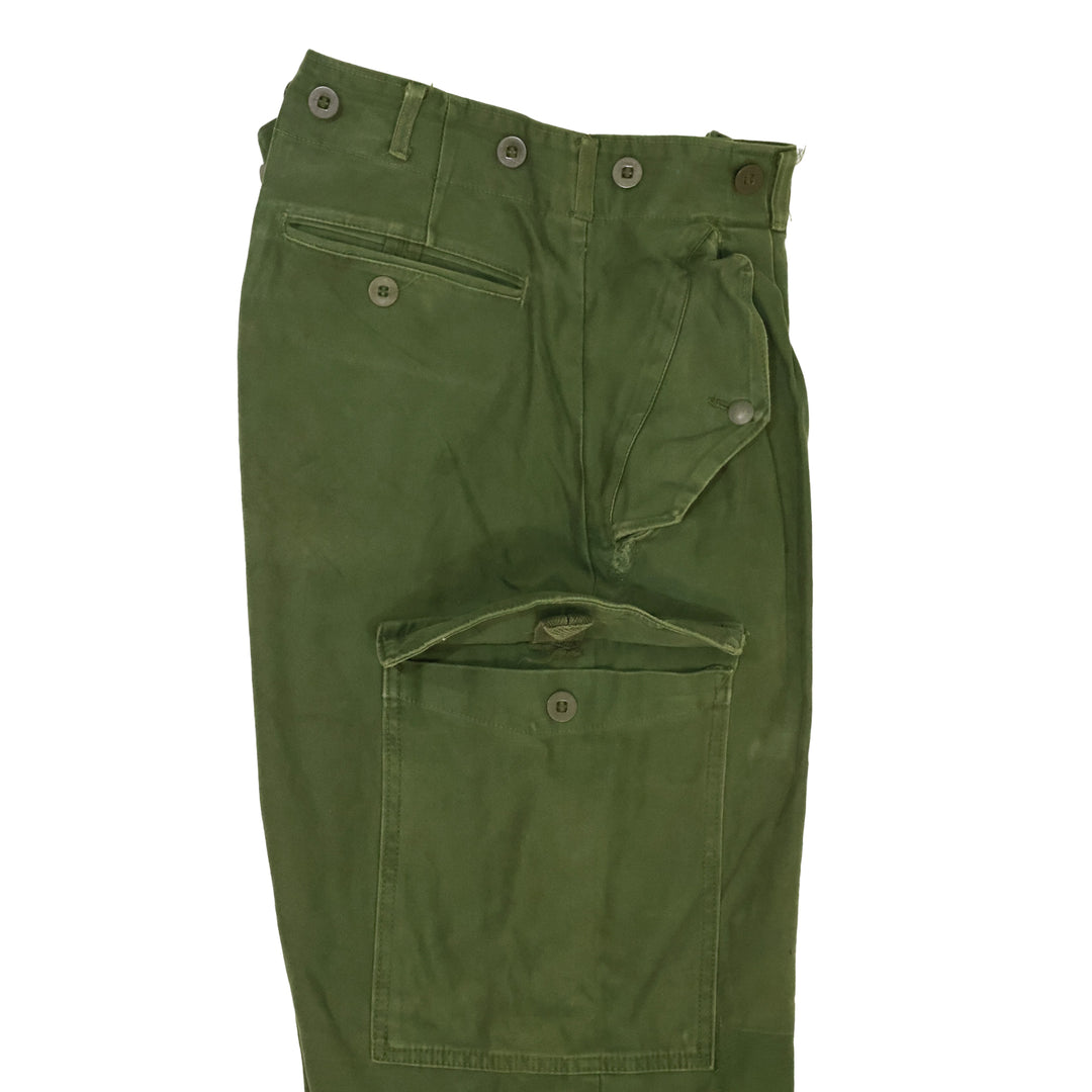 Swedish Combat Cargo Pants 1960's-1980's