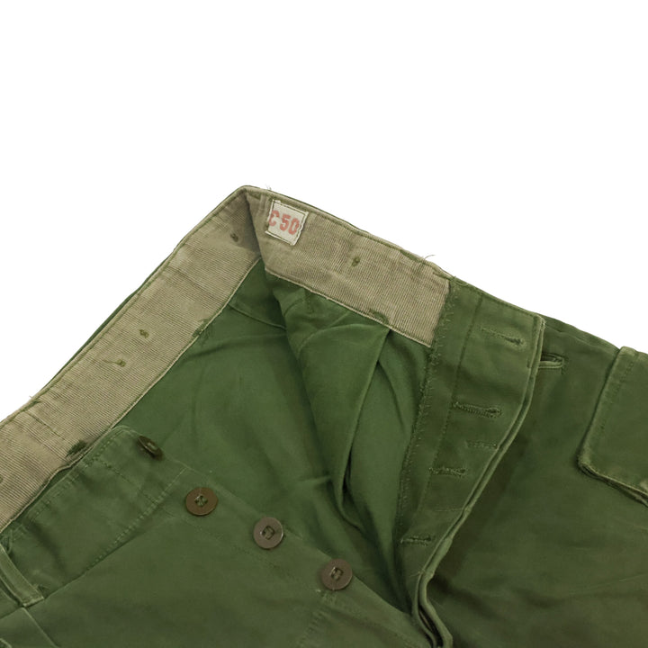 Swedish Combat Cargo Pants 1960's-1980's