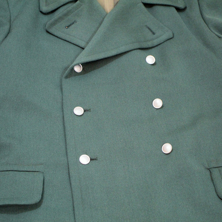 E German Green Trench Coat