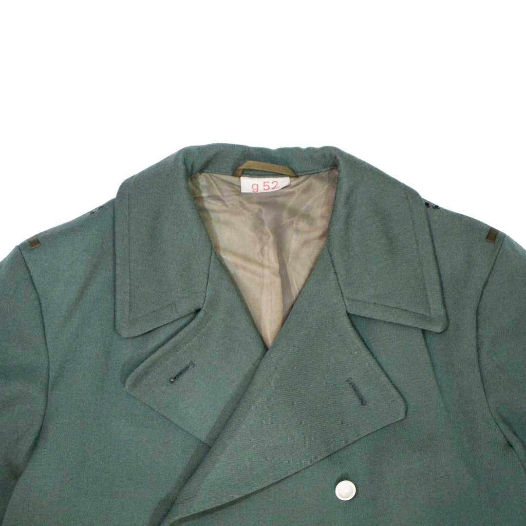 E German Green Trench Coat