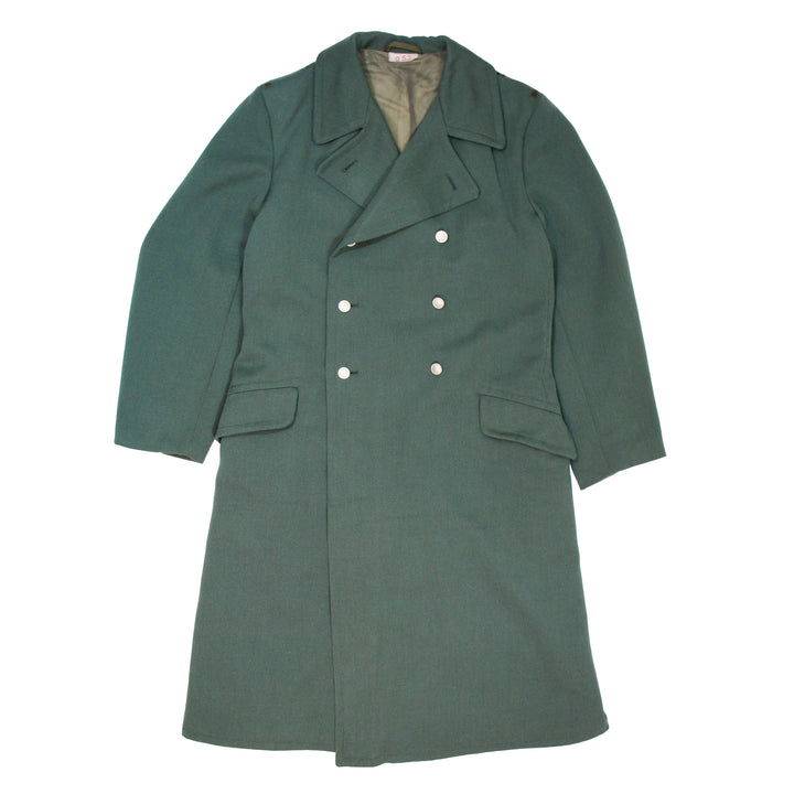 E German Green Trench Coat