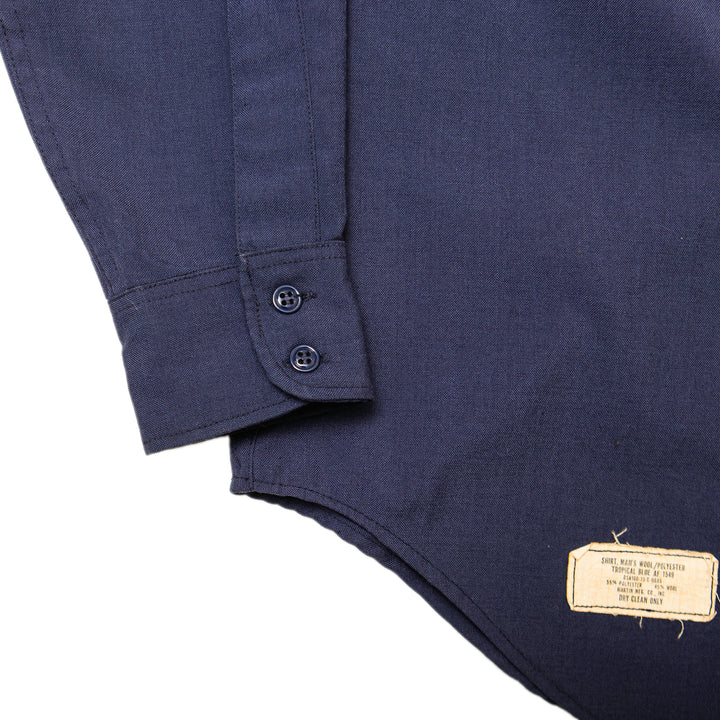 Man's Wool/Polyester Tropical Blue AF Shirt