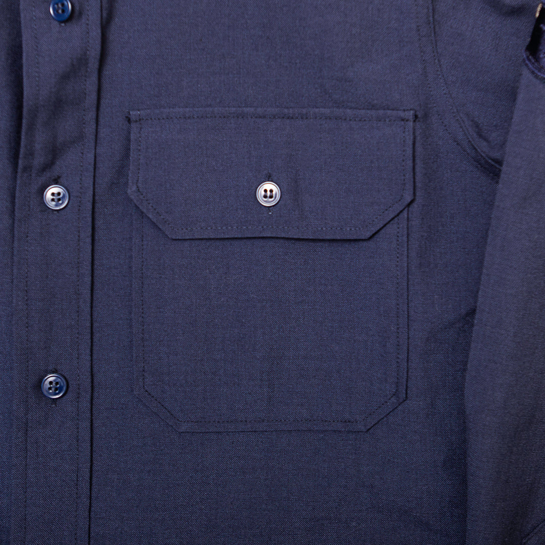 Man's Wool/Polyester Tropical Blue AF Shirt