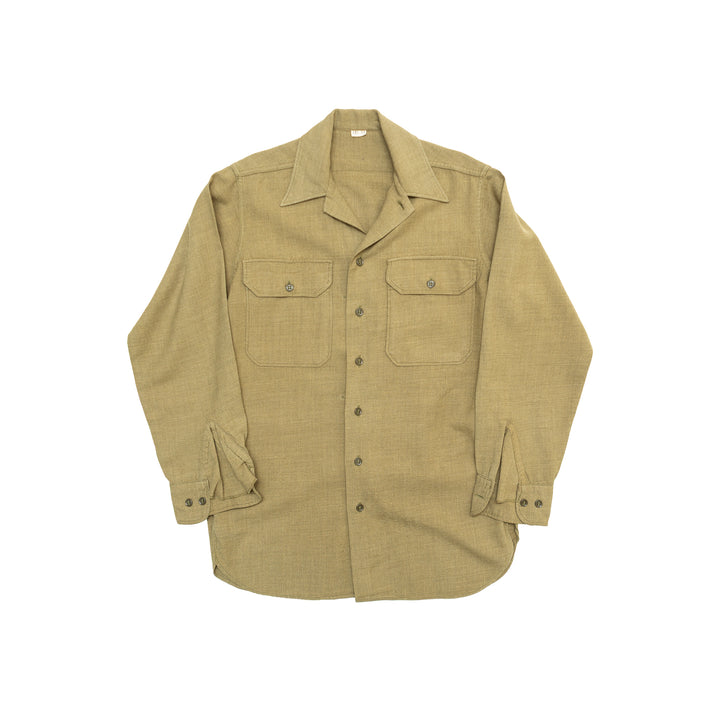 Vintage Military Wool Field Shirt
