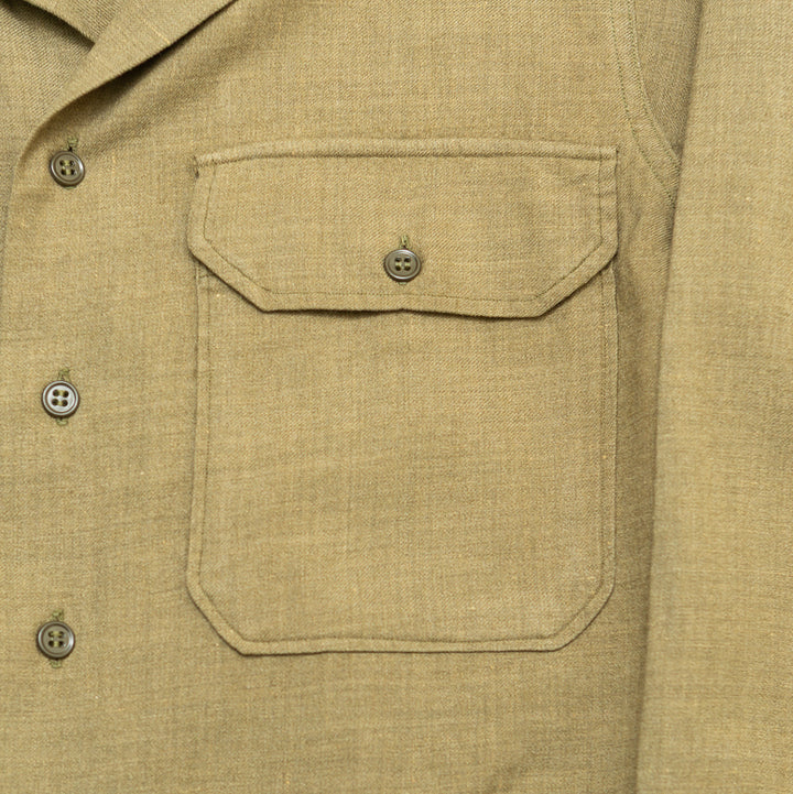 Vintage Military Wool Field Shirt