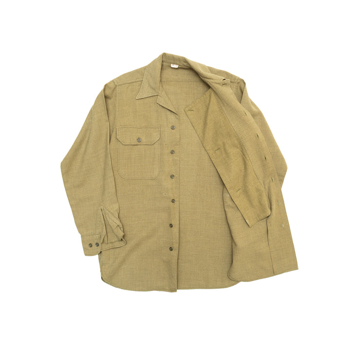 Vintage Military Wool Field Shirt