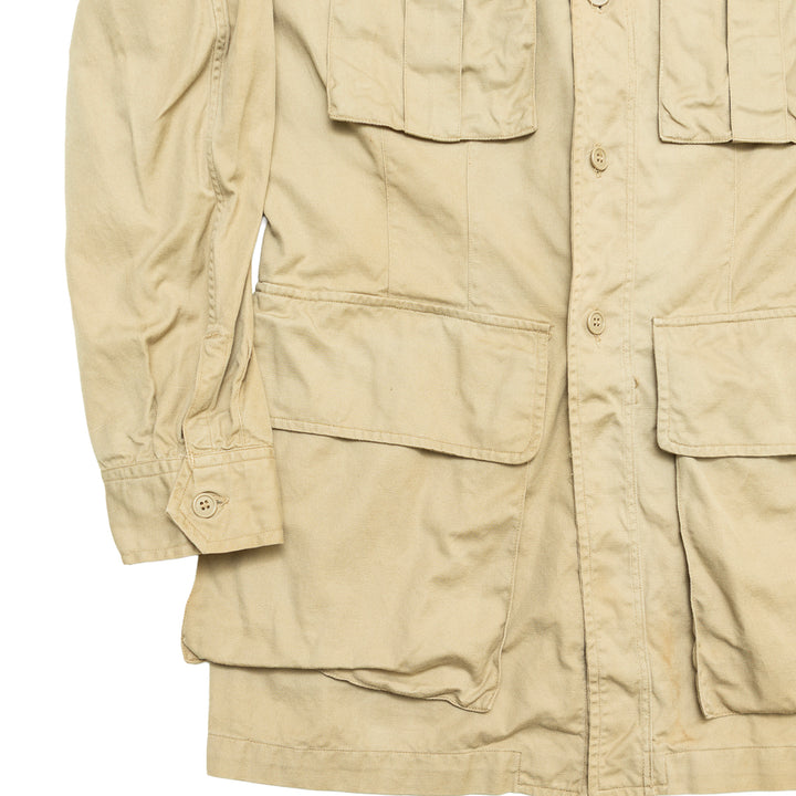 Jacket Man's Cotton Tan Tropical