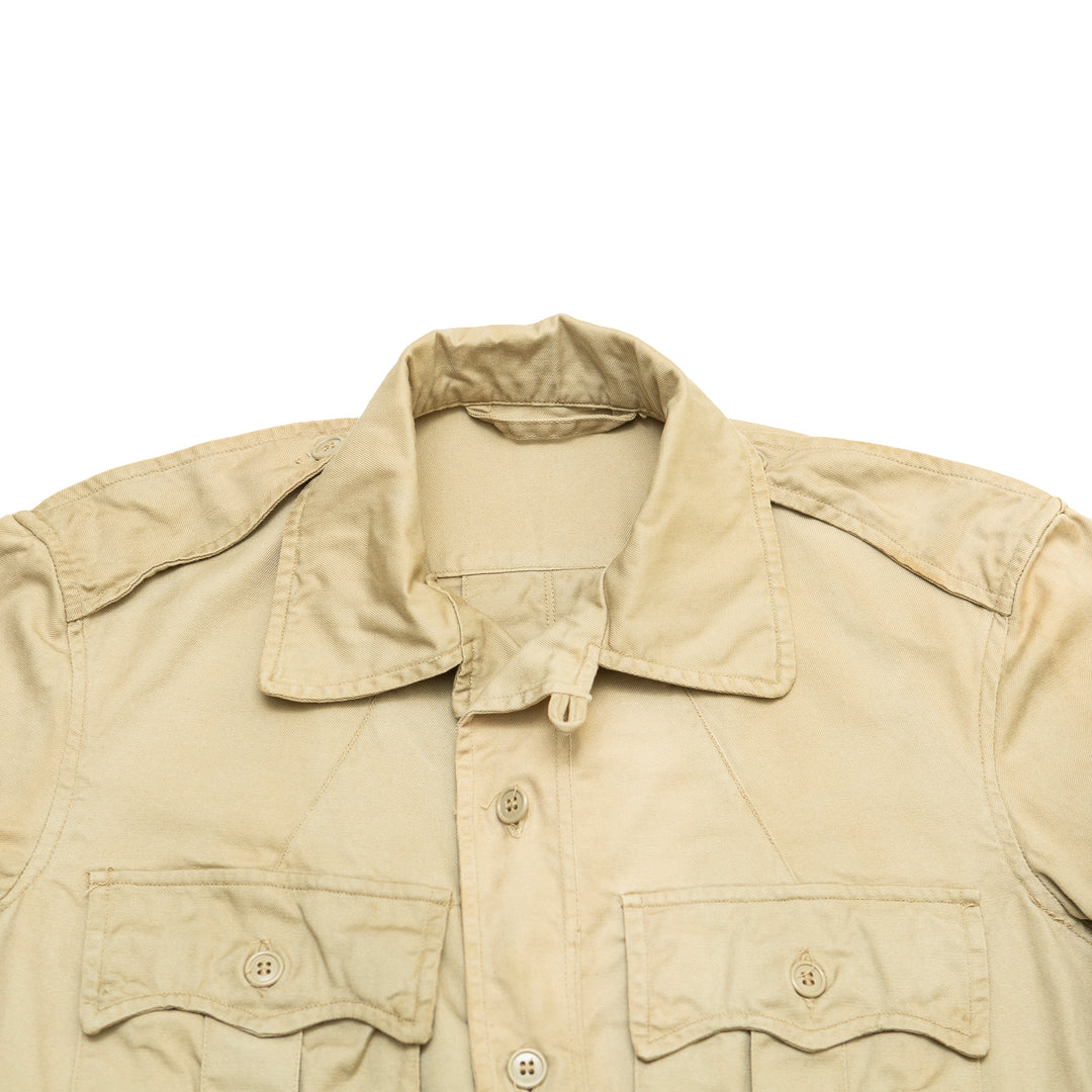 Jacket Man's Cotton Tan Tropical