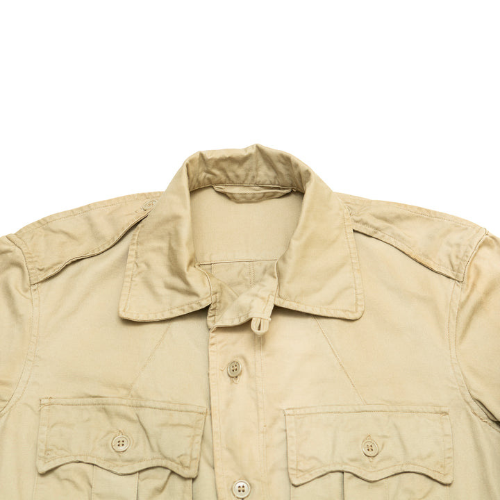 Jacket Man's Cotton Tan Tropical