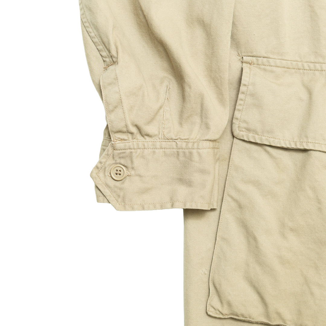 Jacket Man's Cotton Tan Tropical