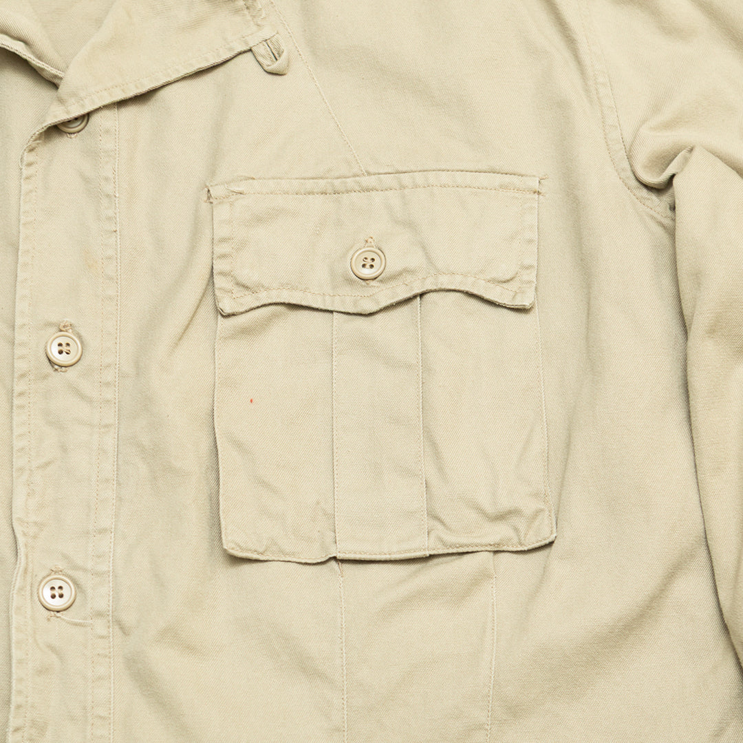 Jacket Man's Cotton Tan Tropical