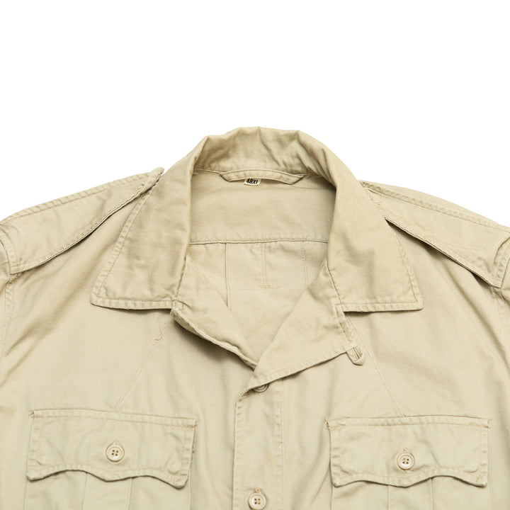 Jacket Man's Cotton Tan Tropical