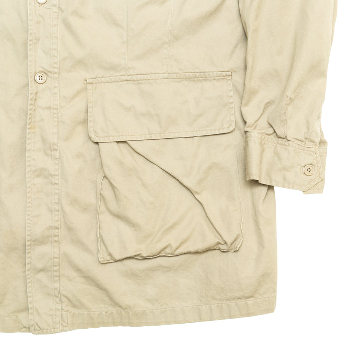 Jacket Man's Cotton Tan Tropical