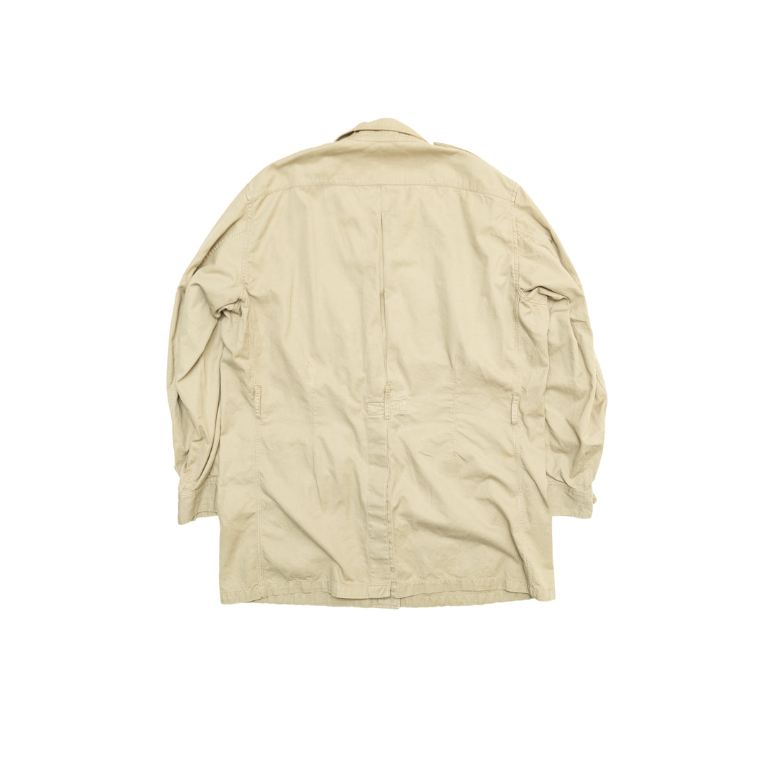 Jacket Man's Cotton Tan Tropical