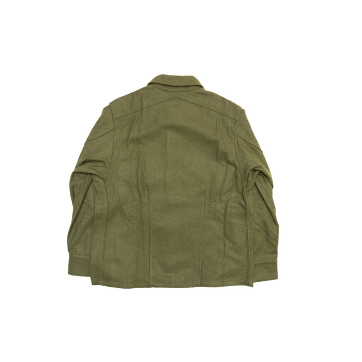 Olive Green-108 Wool Field Shirt