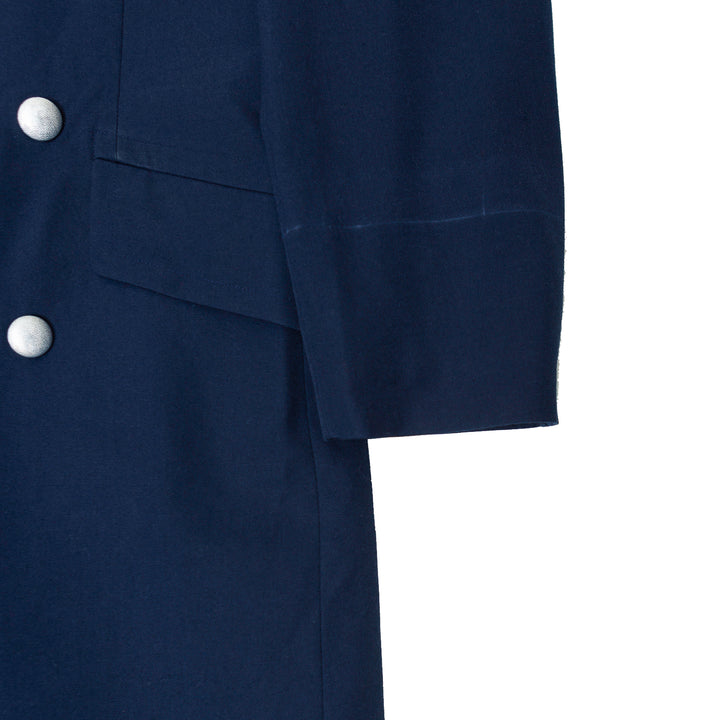 German Navy Blue Trench Coat