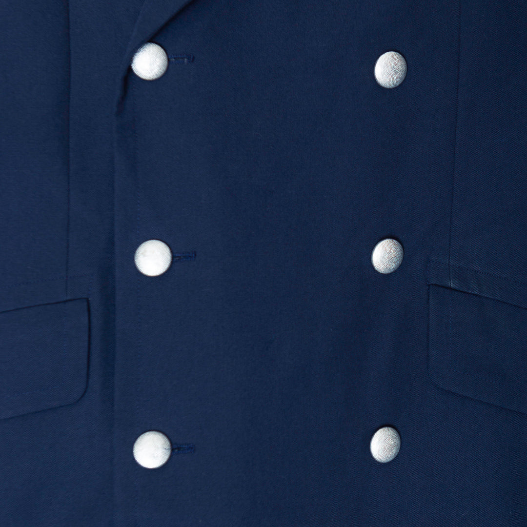 German Navy Blue Trench Coat