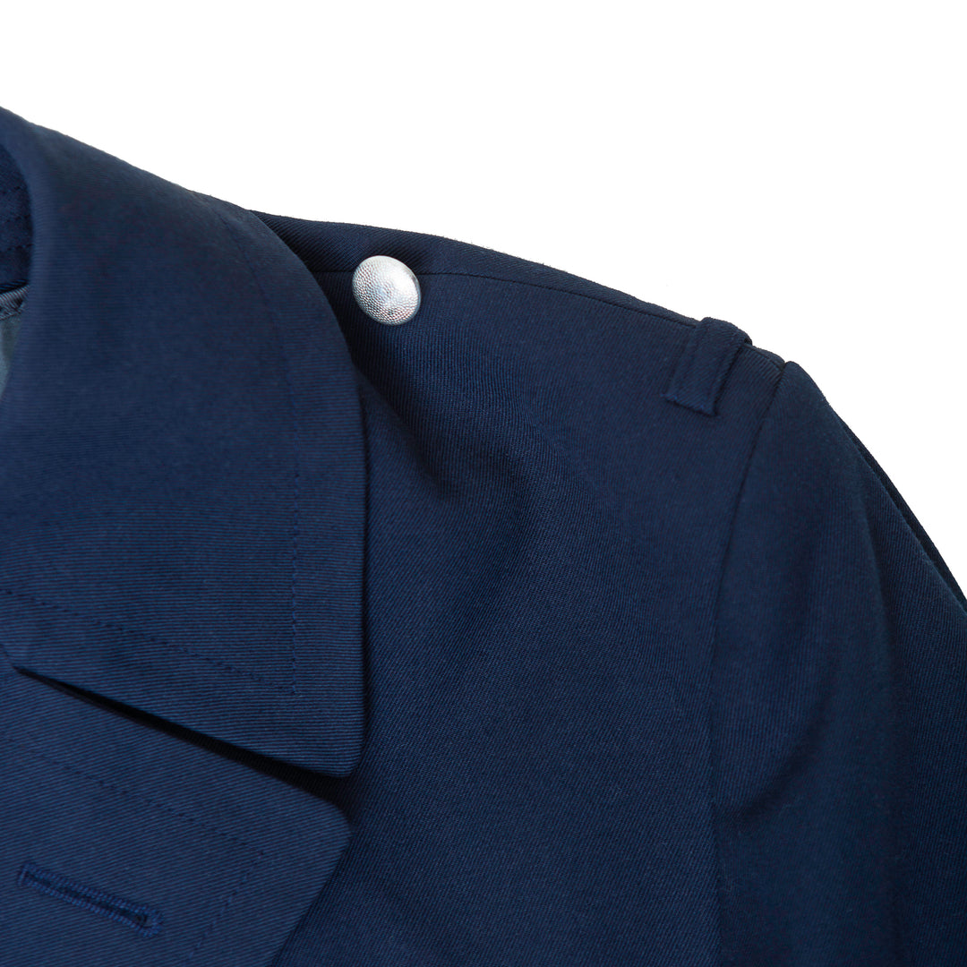 German Navy Blue Trench Coat