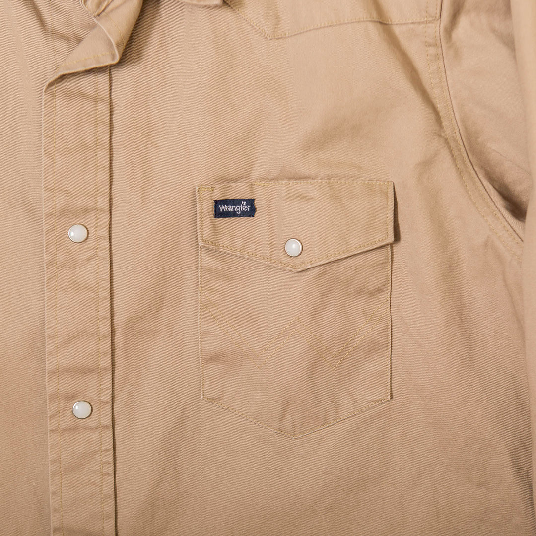 Wrangler Cotton Pearl Snap Shirt