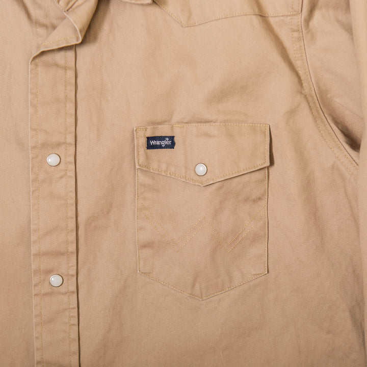 Wrangler Cotton Pearl Snap Shirt