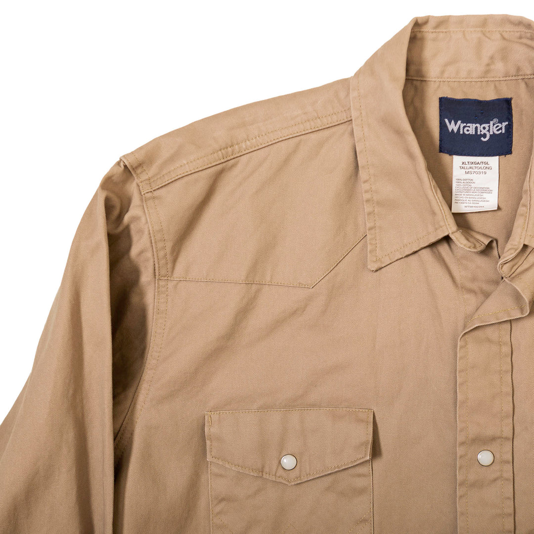 Wrangler Cotton Pearl Snap Shirt