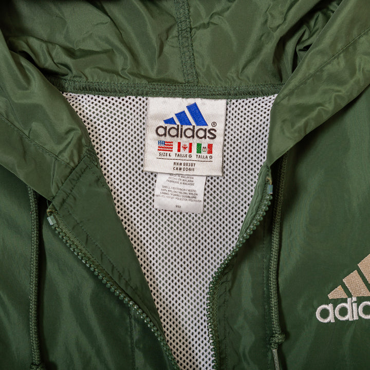 Adidas Green Rain Jacket