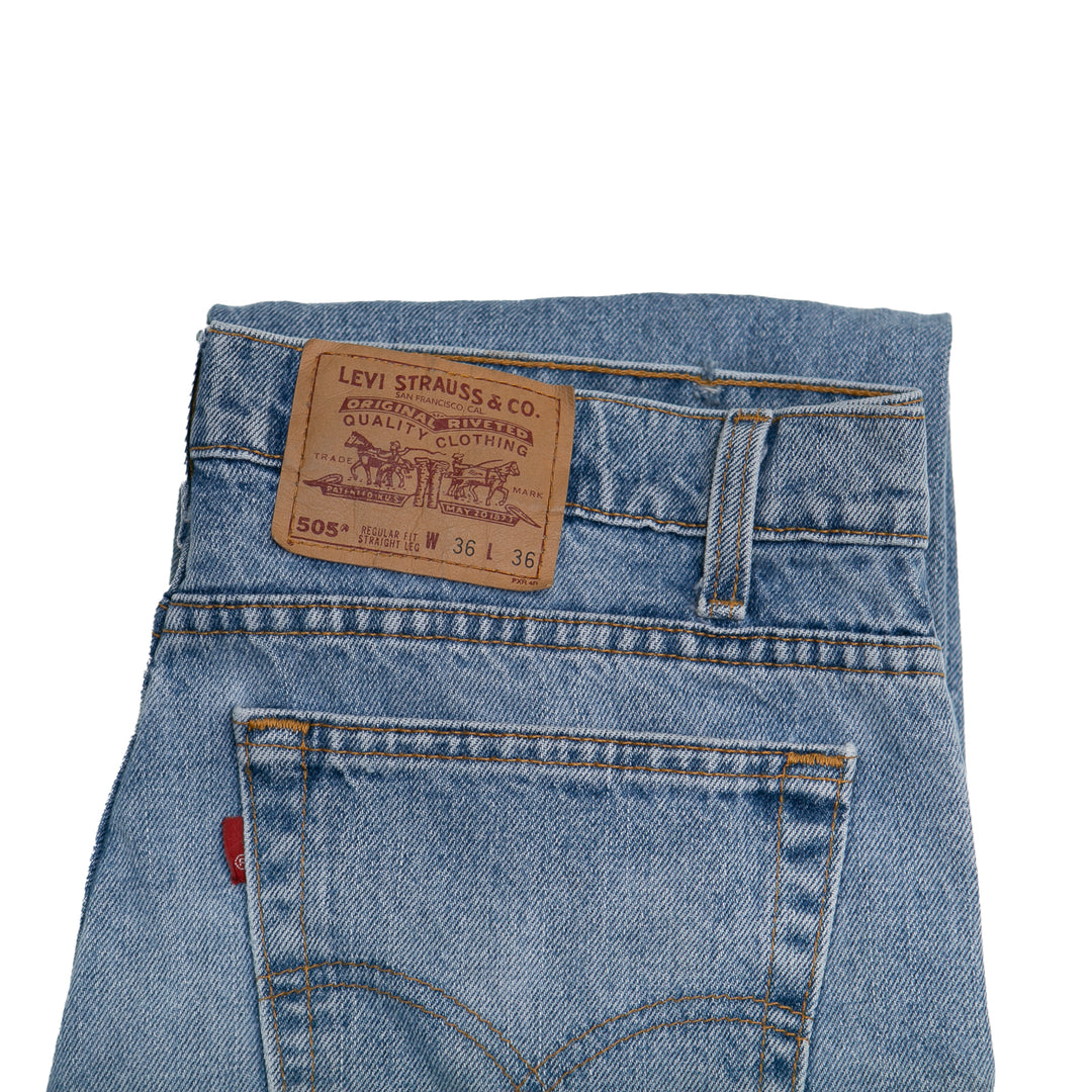 Levi's 505 Vintage Paper Tag