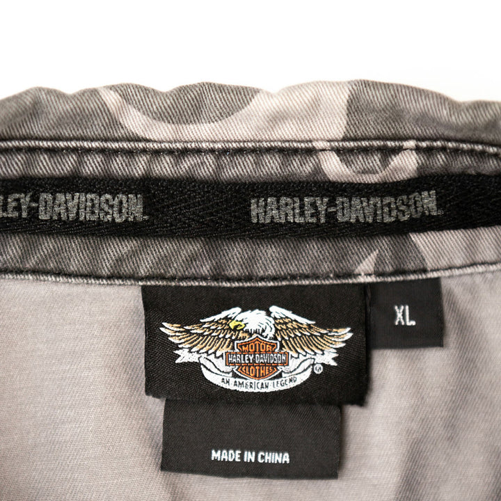 Harley Davidson Gray Camouflage "Shirt Jac"