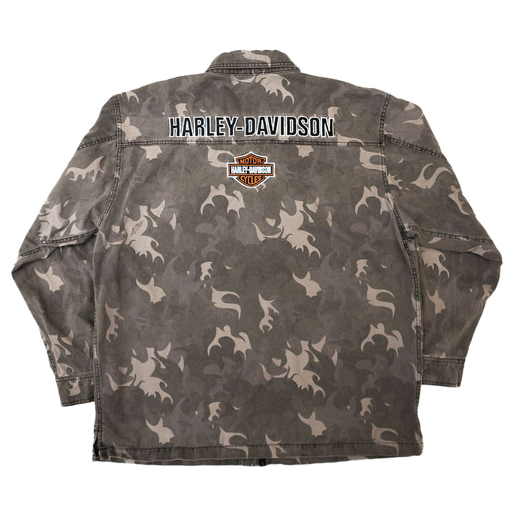 Harley Davidson Gray Camouflage "Shirt Jac"