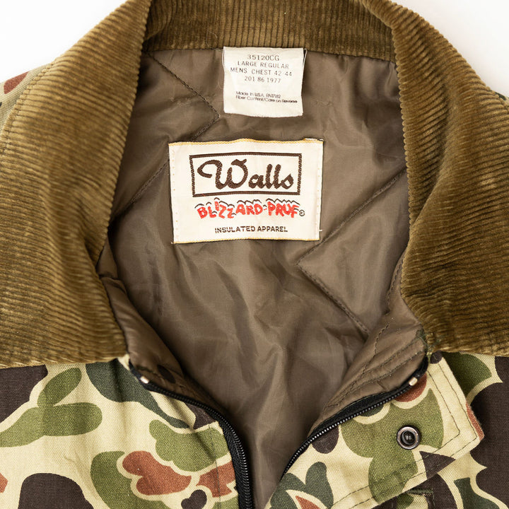 Walls Blizzard Proof Quilted Camo Jacket