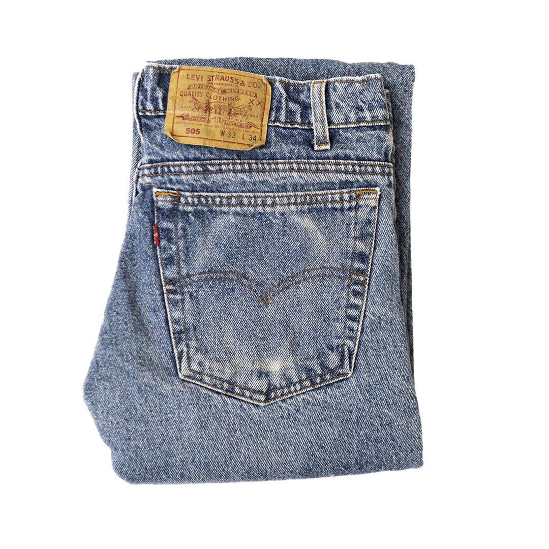 Levi's 505 Vintage Paper Tag