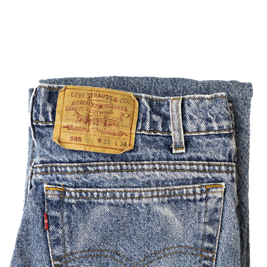 Levi's 505 Vintage Paper Tag