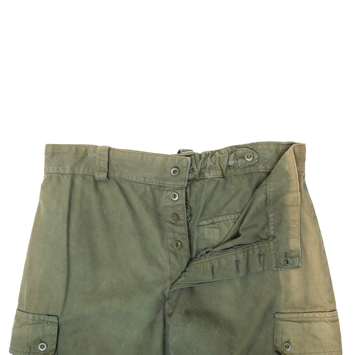 4 Pkt Cargo Fatigue Pants Olive Green