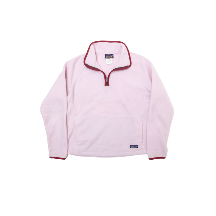 Patagonia Light Pink Quarter Zip Pullover