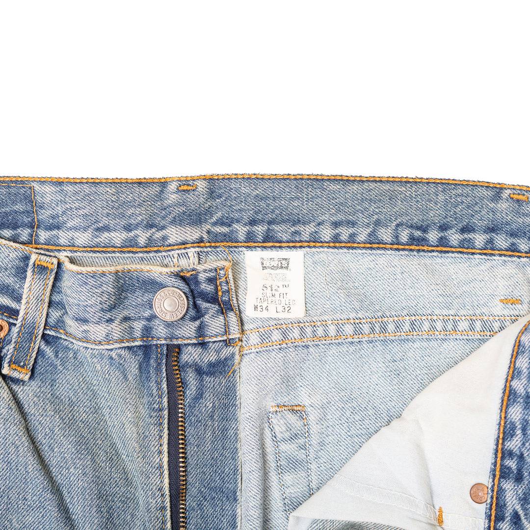 Levi's 512 Vintage Paper Tag