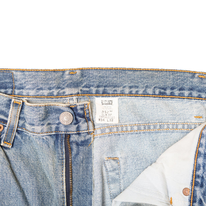 Levi's 512 Vintage Paper Tag