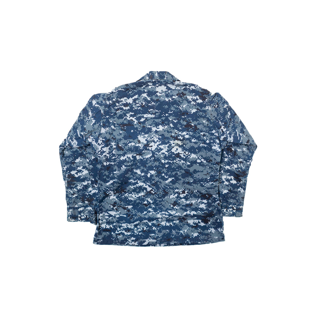 Digital Blue Camo Top